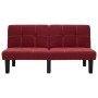 2-seater sofa in red wine-colored fabric by vidaXL, Sofas - Ref: Foro24-284756, Price: 225,63 €, Discount: %