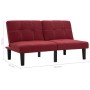 2-Sitzer-Sofa aus weinrotem Stoff von vidaXL, Sofas - Ref: Foro24-284756, Preis: 225,99 €, Rabatt: %