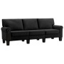 3 seater black fabric sofa by vidaXL, Sofas - Ref: Foro24-287166, Price: 361,73 €, Discount: %