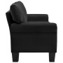 3 seater black fabric sofa by vidaXL, Sofas - Ref: Foro24-287166, Price: 361,73 €, Discount: %