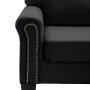 3-Sitzer-Sofa aus schwarzem Stoff von vidaXL, Sofas - Ref: Foro24-287166, Preis: 361,73 €, Rabatt: %