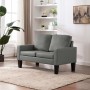 Graues 2-Sitzer-Sofa aus Kunstleder von vidaXL, Sofas - Ref: Foro24-288753, Preis: 273,99 €, Rabatt: %