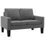 Graues 2-Sitzer-Sofa aus Kunstleder von vidaXL, Sofas - Ref: Foro24-288753, Preis: 273,99 €, Rabatt: %