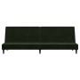 2-seater sofa bed with dark green velvet footrest by vidaXL, Sofas - Ref: Foro24-3080492, Price: 253,98 €, Discount: %