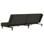 2-seater sofa bed with dark green velvet footrest by vidaXL, Sofas - Ref: Foro24-3080492, Price: 253,98 €, Discount: %