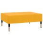 2-seater sofa bed with yellow velvet footrest by vidaXL, Sofas - Ref: Foro24-3080531, Price: 288,88 €, Discount: %