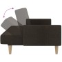 2-Sitzer-Schlafsofa aus dunkelbraunem Stoff von vidaXL, Sofas - Ref: Foro24-337360, Preis: 208,99 €, Rabatt: %