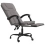 Silla de oficina reclinable de tela gris taupé de vidaXL, Sillas de oficina - Ref: Foro24-349615, Precio: 90,85 €, Descuento: %