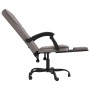 Silla de oficina reclinable de tela gris taupé de vidaXL, Sillas de oficina - Ref: Foro24-349615, Precio: 90,85 €, Descuento: %