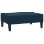 2-Sitzer-Schlafsofa mit Fußstütze aus blauem Samt von vidaXL, Sofas - Ref: Foro24-3080489, Preis: 267,43 €, Rabatt: %