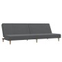 2-Sitzer-Schlafsofa mit Fußstütze aus hellgrauem Stoff von vidaXL, Sofas - Ref: Foro24-3080465, Preis: 245,98 €, Rabatt: %