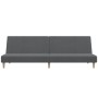 2-seater sofa bed with footrest in light gray fabric by vidaXL, Sofas - Ref: Foro24-3080465, Price: 245,99 €, Discount: %