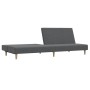 2-seater sofa bed with footrest in light gray fabric by vidaXL, Sofas - Ref: Foro24-3080465, Price: 245,99 €, Discount: %