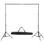 Telescopic background support system 155-300 cm by vidaXL, studio montages - Ref: Foro24-190001, Price: 38,05 €, Discount: %