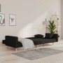 2-seater sofa bed with two black fabric pillows by vidaXL, Sofas - Ref: Foro24-337322, Price: 217,29 €, Discount: %