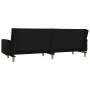 2-seater sofa bed with two black fabric pillows by vidaXL, Sofas - Ref: Foro24-337322, Price: 217,29 €, Discount: %