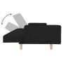 2-seater sofa bed with two black fabric pillows by vidaXL, Sofas - Ref: Foro24-337322, Price: 217,29 €, Discount: %