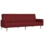 2-Sitzer-Schlafsofa aus weinrotem Stoff von vidaXL, Sofas - Ref: Foro24-337364, Preis: 202,32 €, Rabatt: %