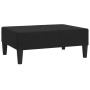 Sofá cama de 2 plazas con reposapies terciopelo negro de vidaXL, Sofás - Ref: Foro24-3080496, Precio: 267,40 €, Descuento: %