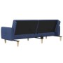 2 seater sofa bed blue fabric by vidaXL, Sofas - Ref: Foro24-337409, Price: 208,64 €, Discount: %