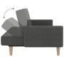 2-Sitzer-Schlafsofa aus dunkelgrauem Stoff von vidaXL, Sofas - Ref: Foro24-337356, Preis: 202,97 €, Rabatt: %