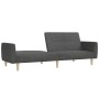 2-Sitzer-Schlafsofa aus dunkelgrauem Stoff von vidaXL, Sofas - Ref: Foro24-337404, Preis: 219,99 €, Rabatt: %