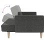 2-Sitzer-Schlafsofa aus dunkelgrauem Stoff von vidaXL, Sofas - Ref: Foro24-337404, Preis: 219,99 €, Rabatt: %