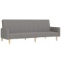 2-seater sofa bed with footrest in light gray fabric by vidaXL, Sofas - Ref: Foro24-3080546, Price: 303,99 €, Discount: %