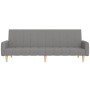 2-Sitzer-Schlafsofa mit Fußstütze aus hellgrauem Stoff von vidaXL, Sofas - Ref: Foro24-3080546, Preis: 303,99 €, Rabatt: %