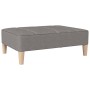 2-seater sofa bed with footrest in light gray fabric by vidaXL, Sofas - Ref: Foro24-3080546, Price: 303,99 €, Discount: %