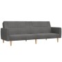 2-Sitzer-Schlafsofa mit Fußstütze aus hellgrauem Stoff von vidaXL, Sofas - Ref: Foro24-3080587, Preis: 283,79 €, Rabatt: %