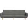 2-Sitzer-Schlafsofa mit Fußstütze aus hellgrauem Stoff von vidaXL, Sofas - Ref: Foro24-3080587, Preis: 283,79 €, Rabatt: %