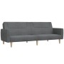 2 seater sofa bed light gray fabric by vidaXL, Sofas - Ref: Foro24-337403, Price: 217,01 €, Discount: %