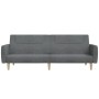 2 seater sofa bed light gray fabric by vidaXL, Sofas - Ref: Foro24-337403, Price: 217,01 €, Discount: %