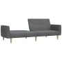 2 seater sofa bed light gray fabric by vidaXL, Sofas - Ref: Foro24-337403, Price: 217,01 €, Discount: %