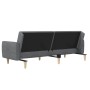 2-Sitzer-Schlafsofa aus hellgrauem Stoff von vidaXL, Sofas - Ref: Foro24-337403, Preis: 217,01 €, Rabatt: %