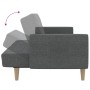 2 seater sofa bed light gray fabric by vidaXL, Sofas - Ref: Foro24-337403, Price: 217,01 €, Discount: %