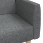 2 seater sofa bed light gray fabric by vidaXL, Sofas - Ref: Foro24-337403, Price: 217,01 €, Discount: %