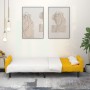 2-seater sofa bed with yellow velvet footrest by vidaXL, Sofas - Ref: Foro24-3080577, Price: 282,34 €, Discount: %