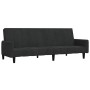 2 seater black velvet sofa bed by vidaXL, Sofas - Ref: Foro24-337385, Price: 219,11 €, Discount: %