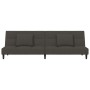 Sofá cama de 2 plazas con dos almohadas terciopelo gris oscuro de vidaXL, Sofás - Ref: Foro24-337441, Precio: 201,99 €, Descu...