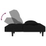 2-seater sofa bed with two black velvet pillows by vidaXL, Sofas - Ref: Foro24-337446, Price: 221,99 €, Discount: %