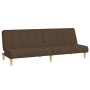 2-seater sofa bed in brown fabric by vidaXL, Sofas - Ref: Foro24-337481, Price: 158,21 €, Discount: %