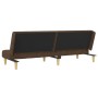 2-seater sofa bed in brown fabric by vidaXL, Sofas - Ref: Foro24-337481, Price: 158,21 €, Discount: %