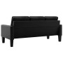 3 seater black synthetic leather sofa by vidaXL, Sofas - Ref: Foro24-288759, Price: 374,52 €, Discount: %