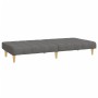 2 seater sofa bed light gray fabric by vidaXL, Sofas - Ref: Foro24-337477, Price: 221,99 €, Discount: %