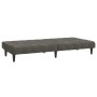 Sofá cama de 2 plazas terciopelo gris oscuro de vidaXL, Sofás - Ref: Foro24-337503, Precio: 234,72 €, Descuento: %