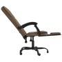 Brown Fabric Reclining Office Chair by vidaXL, Office chairs - Ref: Foro24-349616, Price: 93,99 €, Discount: %