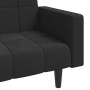 2-seater sofa bed with two black velvet pillows by vidaXL, Sofas - Ref: Foro24-337519, Price: 263,43 €, Discount: %