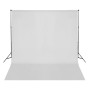 Telón de fondo para fotografía algodón blanco 300x300 cm de vidaXL, Fondos - Ref: Foro24-190004, Precio: 57,43 €, Descuento: %